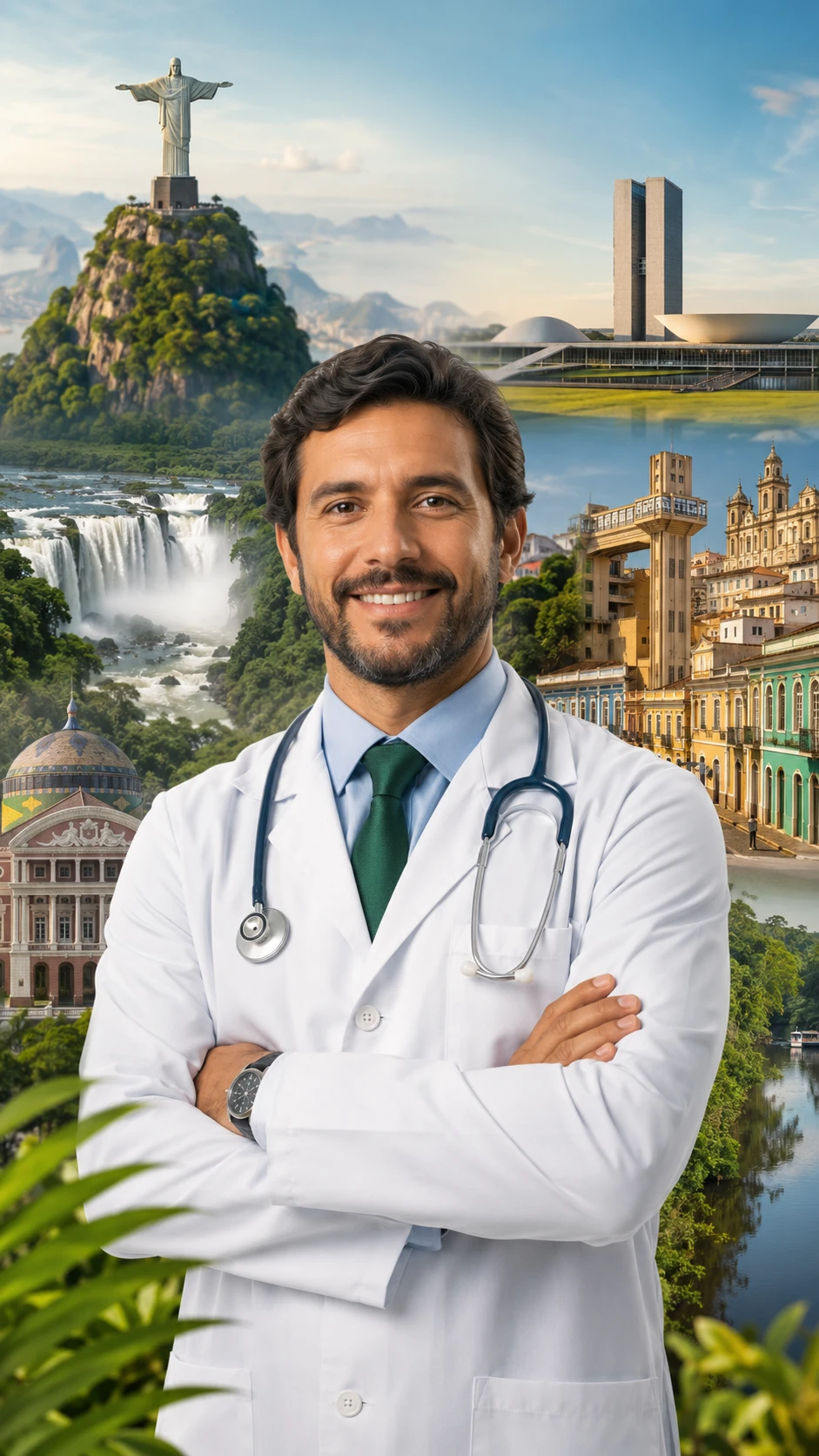 Assistência virtual para consultórios médicos em outras regiões do Brasil